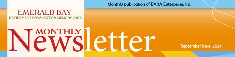 Emerald Bay September Newsletter