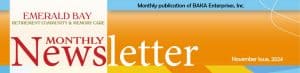 November newsletter header