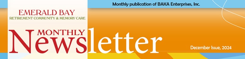 December Emerald Bay Newsletter header banner